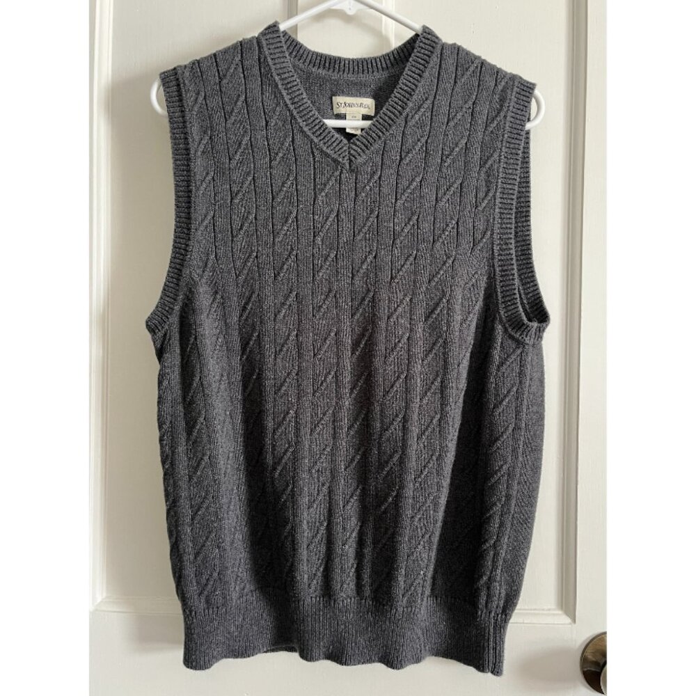 Vintage St. John's Bay men's sweater vest